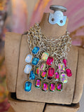 Double Take Crystal Necklace