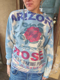 🌹 Arizona Rose Tie-Dye Sweatshirt