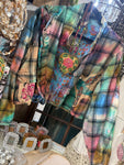 A Rare Bird Flannel Rose Jacket