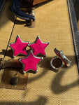 Pink Star Stone Ring