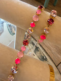 WAFA Rosé Glow Crystal Bracelet