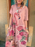 Flamingo Dress by A Rare Bird