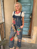 House of Jaded Gypsy Sunfaded Trail Love Overalls Jaded Gypsy