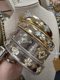 Clover Hinge Cuff - 4 Styles