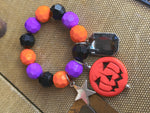 Pumpkin Jack Charm Bracelet