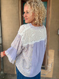 Lavender Daydream Patchwork Top