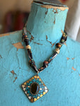 JTO Mosaic Dreams - Desert Night Scarf Necklace