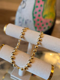 WAFA Golden Glow Beaded Necklace