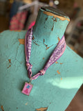 Mahjong Socialite Scarf Necklace