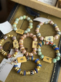 Wood Tile Mahjong Bracelet