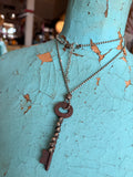 Skeleton Key Necklace by A Rare Bird
