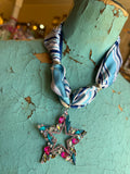 Celestial Glow Necklace - Blue