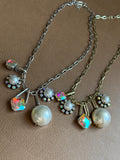 Pearl Dallas Alice Charm Necklace