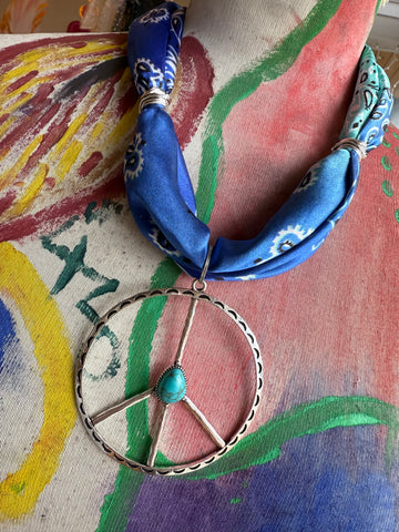 Ocean Whisper Peace Necklace
