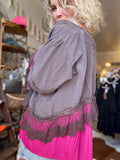 Jaded Gypsy Alluring Romance Jacket - Chocolate