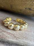 "Bubble Bling" Bling Ring: Adjustable Ring by JTO