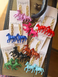Wild Horse Earrings by Jennifer Thames Originals