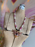 Queen Bee Crystal Necklace by A Rare Bird