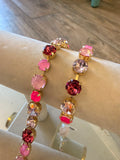 WAFA Rosé Glow Crystal Bracelet