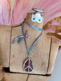Plum & Moss Peace Necklace