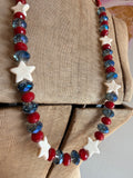 Starlight Rodeo Beaded Necklace