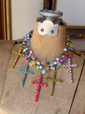 Prism Grace 5 Cross Necklace