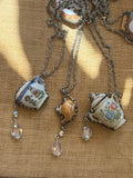Tea Party Treasure Necklace — by Art by Amy