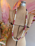 Pink Pearl Wrap Necklace by A Rare Bird