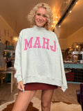 Mahj & Bam Reversible Sweatshirt
