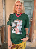 Dilly Dally Tee — Hunter Green by Lady the Brand