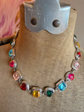 Candy Hearts Crystal Necklace