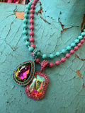 Sleeping Beauty Necklace - Pink or Blue?
