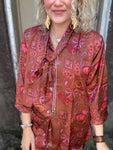 Lady the Brand Lady Cherie Bronze Satin Set