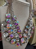 Chunky Crystal Necklace - 4 Options
