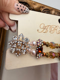 Amber Cameo Choker by A Rare Bird