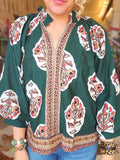 Wildflower Forest Tunic (S-2X)
