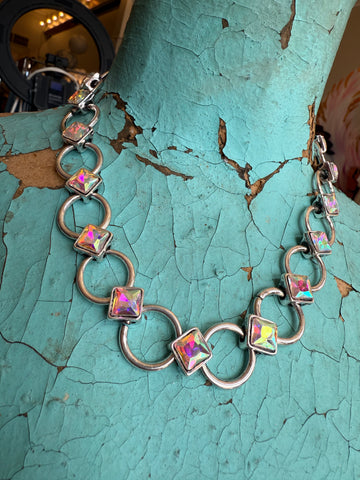 ✨ Prism Loop Luxe Necklace