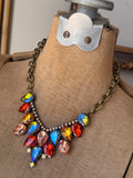 Harvest Prism Teardrop Necklace by Gypsy South