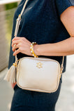 Caroline Hill Rylie Crossbody with Tassel Pearl