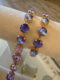 WAFA Amethyst Glow Crystal Bracelet