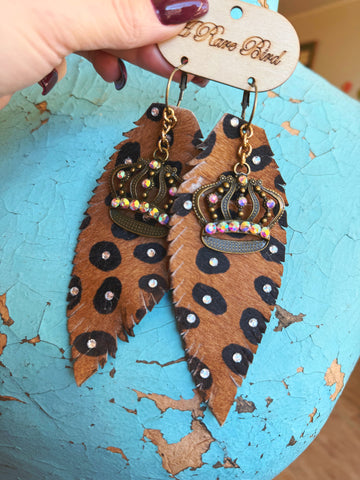Queen of the Wild Fringe Earrings - A Rare Bird