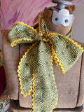 Retro Groove Silk Twilly