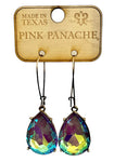 Pink Panache Purple Teardrop Earring