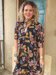 Twilight Garden Midi Dress Small-2X