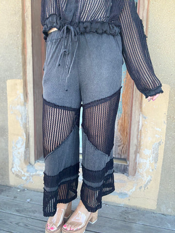 Moonlight Mesh Mineral Wash Pants
