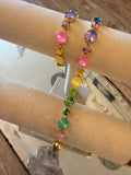 WAFA Multi Prism Fire Crystal Bracelet