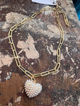 Jennifer Thames Pearl Heart Necklace