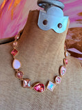 Kaleidoscope Crystal Necklace