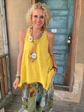 Mustard Beyond The Moon Tank by Jaded Gypsy