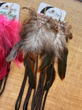 Wild Plume Fringe Earrings by Jaded Gypsy